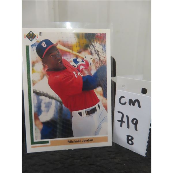 Michael Jordan Rookie Baseball Card