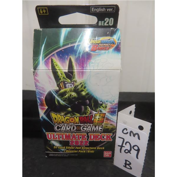 Dragon Ball Ultimate Deck Booster Packs
