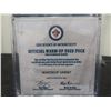 Image 1 : Official Winnipeg Jets vs Carolina Hurricanes Warm Up Puck