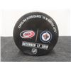 Image 3 : Official Winnipeg Jets vs Carolina Hurricanes Warm Up Puck