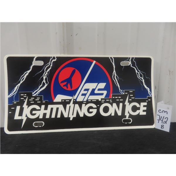 Winnipeg Jets Licence Plate