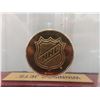 Image 7 : Winnipeg Jets Blake Wheeler Bronze Medallion on Stand