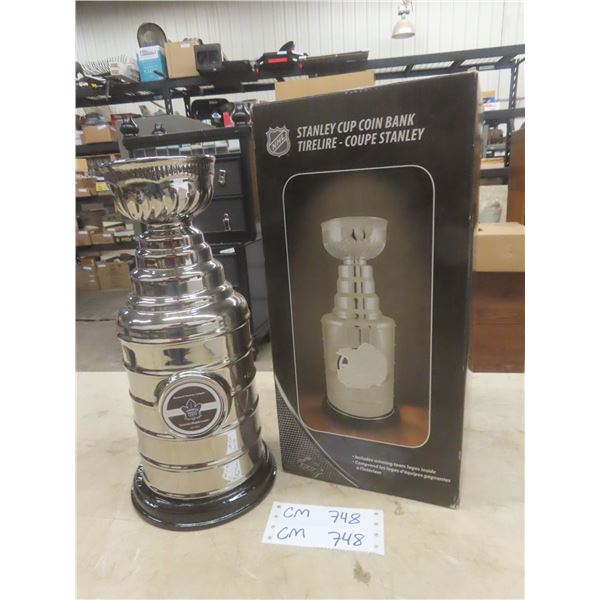 Toronto Maple Leafs Stanley Cup Coin Bank