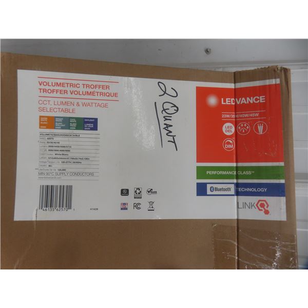LED Light Fixtures 48" and 24", New – Qty 2