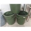 Image 4 : Poly Trash Bins – 22 × 19½" – Qty 4