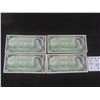 Image 1 : 4x Uncirculated 1967 $1 Bills