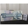 Image 1 : Uncirculated 1986 Canadian $5 Bill