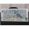 Image 3 : Uncirculated 1986 Canadian $5 Bill