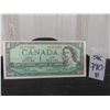 Image 1 : Uncirculated 1954 Canadian $1 Bill