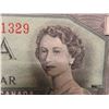 Image 2 : Uncirculated 1954 Canadian $1 Bill