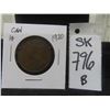 Image 1 : 1920 Canadian  Large Cent