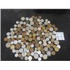 Image 1 : 140 Assorted Foreign Coins From All Over