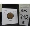 Image 1 : 1921 Canadian Small Penny 