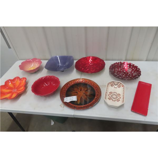 Trays and Centerpiece Bowls