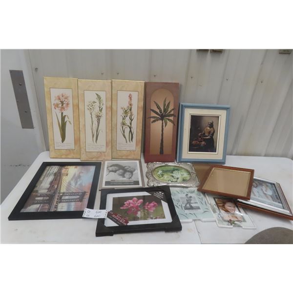 Picture Frames, Pictures and Slogans