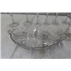 Image 5 : Etched Glass Tray,Goblets and More