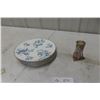Image 1 : 6 Royal Worcester Plates and Nippon China Hatpin Holder