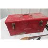 Image 2 : Teco Master Metal Tool Box and with  Odds Hand Tools