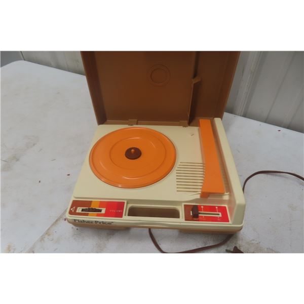 Fisher-Price Portable Vintage Record Player