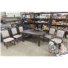 Image 1 : Modern Table and 5 Chairs, 30" × 63" × 38"