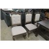 Image 8 : Modern Table and 5 Chairs, 30" × 63" × 38"