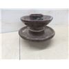 Image 2 : Vintage Ceramic Electrical Insulator, Metal Hanging Light – 16" Diameter, Siren and More