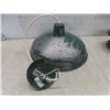 Image 5 : Vintage Ceramic Electrical Insulator, Metal Hanging Light – 16" Diameter, Siren and More