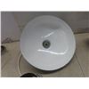 Image 7 : Vintage Ceramic Electrical Insulator, Metal Hanging Light – 16" Diameter, Siren and More