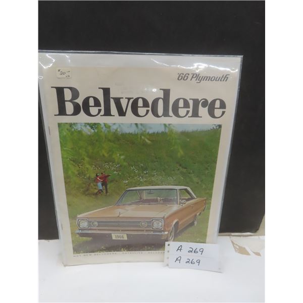 1966 Plymouth Belvedere Brochure