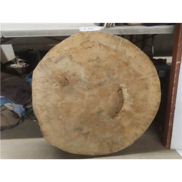 Wood Slab – Approx. 28" Wide x 4" Thick