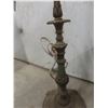 Image 6 : Antique Floor Lamp with Bulbs – No Shade – 61" H