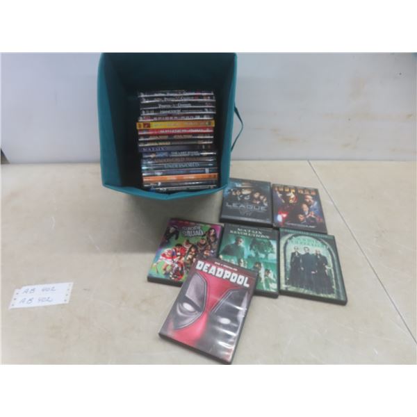 Superhero DVDs with Collapsible Case – Qty 24