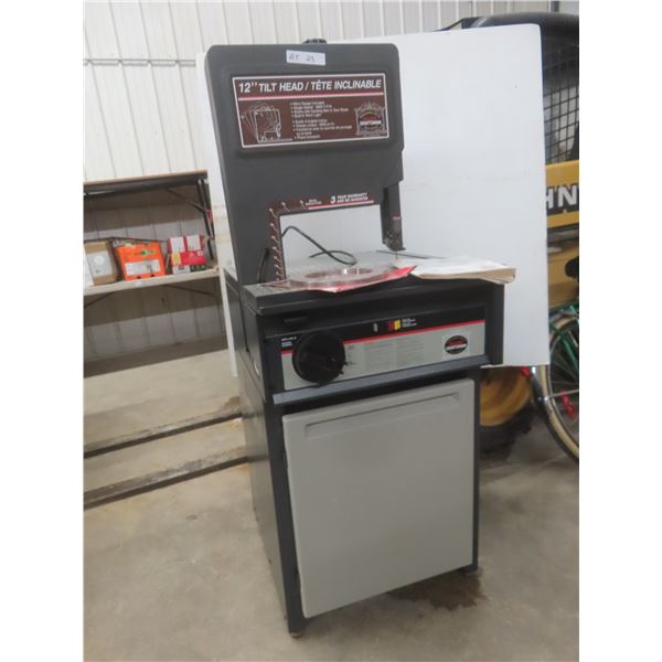 Craftsman 12" Tilt-Head Band Saw – Model 113.279491C – with Manual and New Blade