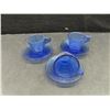Image 6 : Akro Agate Cobalt Blue Pieces – Qty 11