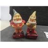 Image 3 : 1945 Snow White and the Seven Dwarfs Chalkware Set – Tallest 7" (Some Damage on Dopey and Sneezy)