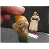 Image 6 : 1945 Snow White and the Seven Dwarfs Chalkware Set – Tallest 7" (Some Damage on Dopey and Sneezy)