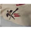 Image 2 : Vintage Hand-Knitted Wool Cowichan-Style Sweater – Hunting Theme Motif