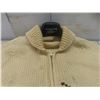 Image 5 : Vintage Hand-Knitted Wool Cowichan-Style Sweater – Hunting Theme Motif
