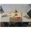 Image 6 : Vintage Hand-Knitted Wool Cowichan-Style Sweater – Hunting Theme Motif