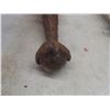 Image 5 :  4 Claw and Ball Foot Furniture Legs, 6 Large Bronze Coat Hooks and 4 Mid-Century Modern