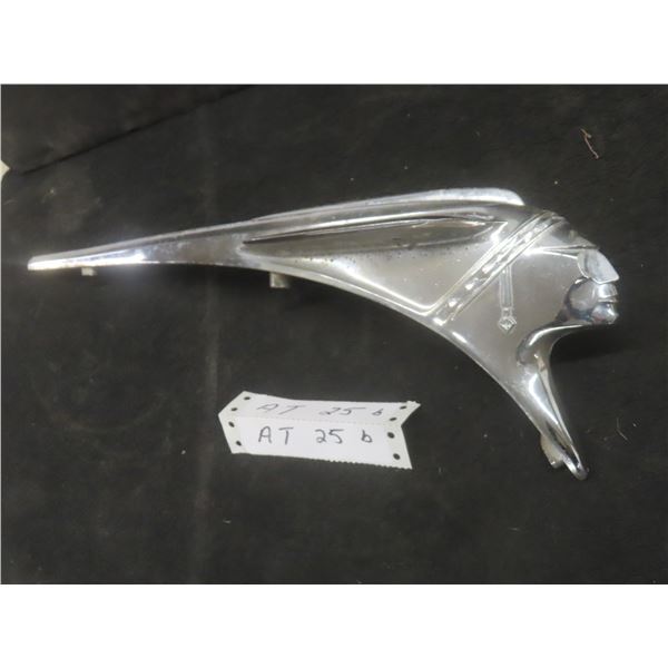 1950s Pontiac Chief Hood Ornament – 16" Long