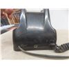 Image 16 : 3 Vintage Phones and Ham Radio Cord (Damage on Back of No-Dial Phone)