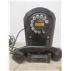 Image 2 : 3 Vintage Phones and Ham Radio Cord (Damage on Back of No-Dial Phone)