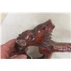 Image 5 : Vintage Wild Boar Wood Cane and Stick