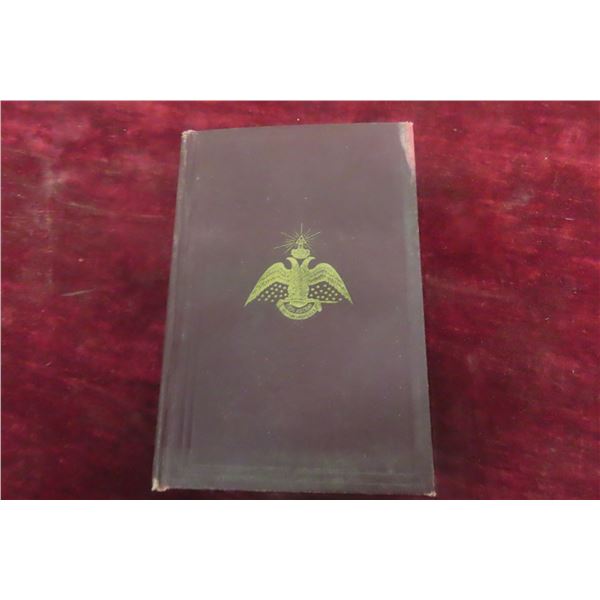 Antique Book – Morals and Dogma of the Ancient Rite of Freemasonry