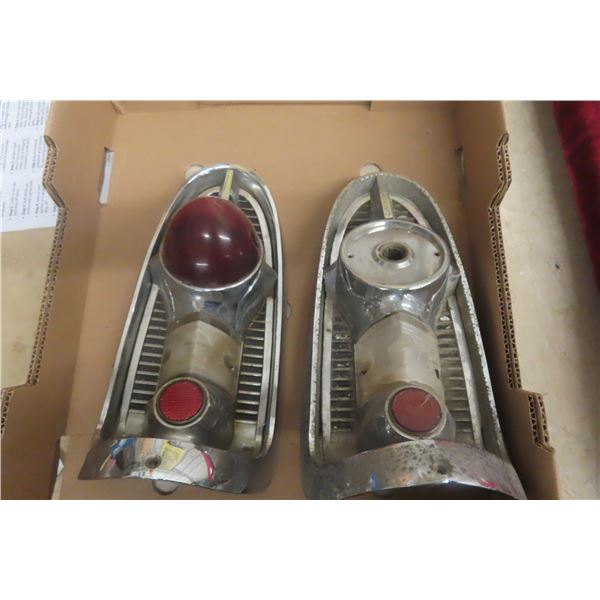 1956 Chevy Bel Air Car Tail Light Housing Assembly Parts – Qty 2 (Pair)