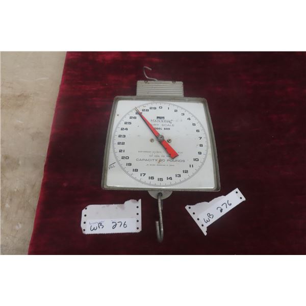Vintage Hanson Dairy Scale – Model 600 – 60 lb. Capacity