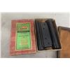 Image 3 : Antique Diamond Axe Head, Henry Boker Door Hinges No. 3625 NOS – Qty 4, Sharpening Stone and Case,