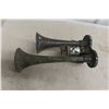 Image 1 : Vintage Military Bendix Westinghouse Dual Trumpet Air Horn – Possibly from Mack Truck or Vessel