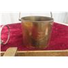 Image 3 : Early 20th Century Fairbanks Brass 1-Quart Grain Bushel Scale with Bucket and Handle